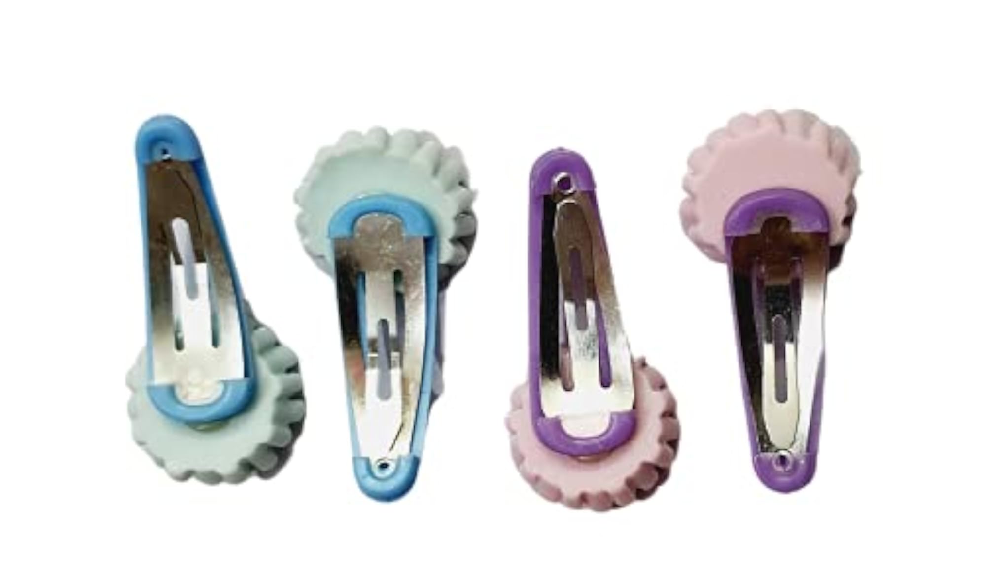 6pc Multicolored Printed Hair Clutcher Set for Women & Girls