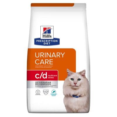 HILL'S PRESCRIPTION DIET Feline c/d Urinary Care Multicare Stress Dry Cat Food Chicken 3 kg