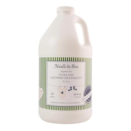 Noodle & Boo Baby Laundry Essentials Ultra-Safe Laundry Detergent, Fragrance ...