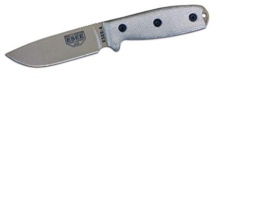 ESEE Knives 4P Fixed Blade Knife w/Handle and Molded Polymer Sheath