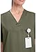 Cherokee Originals Unisex V-Neck Scrubs Shirt, Olive, X-Large