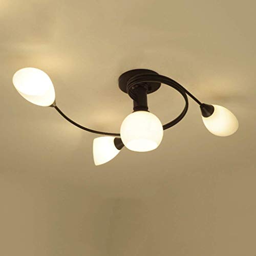 Lampes suspendues lustre monté en surface 4 têtes pour plafond - 3