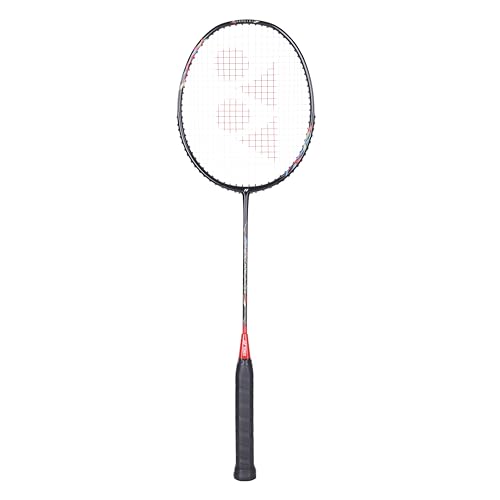 Image of YONEX Nanoflare 8000i Badminton Racquet (Black Red) Strung | G4 Grip | Full Cover
