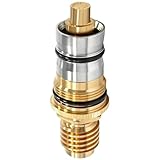 Gettimore GR-47450000 Thermostat-Kartusche, 1,27 cm, Messing, Ersatz für Modell 47450000, kompatibel mit privaten und gewerblichen Sanitärsystemen