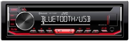 JVC KD-T702BT CD-Autoradio mit Bluetooth Freisprecheinrichtung ( Hochleistungstuner, Soundprozessor,...