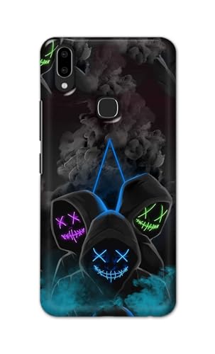 Image of Plastic Printfidaa Printed Hard Back Cover Case For Vivo V9 | V9 Youth | Vivo Z1 | Vivo Y89 Back Cover (Mask Man) -112, Multicolor