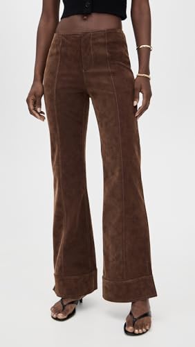 Free People Women's Glow Up Pant Suede2