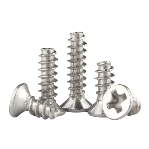 Vis à queue plate M2.3 en acier inoxydable pour modélisme - 5