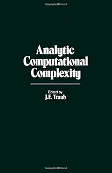 Hardcover Analytic computational complexity Book