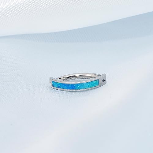 limerencia 14G G23 Titanium Belly Button Ring with Small Teardrop Cubic Zirconia 10mm Internally Threaded Navel Piercing Jewelry