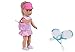 The New York Doll Collection Tenis Atuendo Para 18 pulgadas / 46 cm Muñecas - Incluye Raquetas, Vestido y Muñeca Rosado Gorra - Muñecas Tenis Jugar Conjunto - Muñecas Ropa de Tenis - Muñeca Accesorios