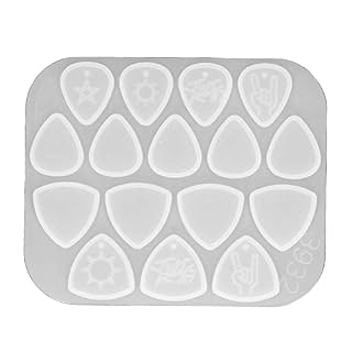 Qcwwy Médiators de Guitare Bricolage, Médiator de Guitare en Celluloïd Polyvalent Réutilisable de Moule en Silicone… - Les Beatles, Paul McCartney, John Lennon, RIngo Starr, George Harrison Qcwwy Médiators de Guitare Bricolage, Médiator de Guitare en Celluloïd Polyvalent Réutilisable de Moule en Silicone… – Image 6