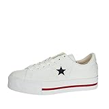 Colore: WhiteRedBlu CONVERSE Zapatos Mujer Zapatillas Bajas con Plataforma 564030C One Star Platform OX Talla 39.5 Color Blanco