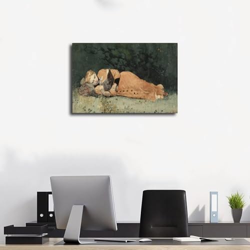 The New Novel 1877 Winslow Homer impression sur toile 30x45cm - 3