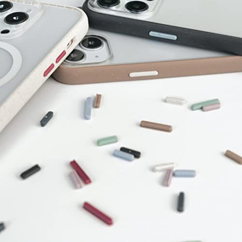 Woodcessories - Botones Intercambiables para los Fundas Transparentes