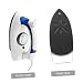 Imagen de Healeved Plancha de Vapor Portátil Mini Plegable con Control Temperatura Ajustable Secado y Vapor para Ropa Compacta y Segura con Fusible Integrado para Viaje con Enchufe Eu