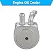 JDMON Engine Oil Cooler Replacement for 2006-2014 Mazda 5, 3, 6, CX-7 2.3L 2.5L, Compatible with LF6W14700, LFD714700, LF6W14700A