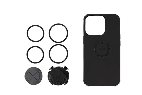 Zéfal Mobile Phone Holder Bike Kit iPhone 14 and 13/13 Pro – Case for iPhone and Bike Phone Holder – Bicycle Mobile Holder, Black