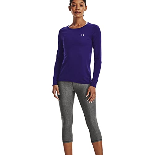 Image of Under Armour Women's Polyester Solid HG Armour Long Sleeve | 1328966-001