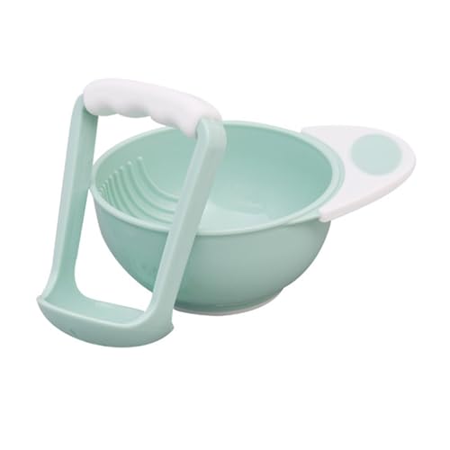 Toddler Grinding Bowl Vegetable Puree Masher Bowl Baby Food Masher Bowl with Bowl Handle Masher Bowl Set Mill Bowl