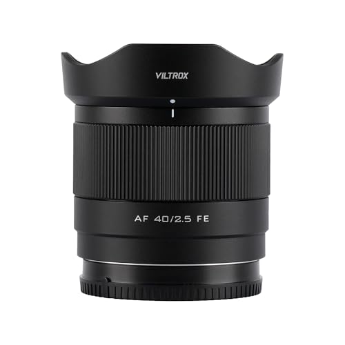 Amazon | VILTROX AF 40mm F2.5 FE フルフレームプライムレンズ Sony E