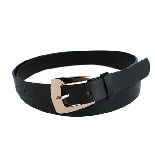 CTM Women's Plus Size Modern Cowboy Buckle Belt (Pack of 2 Colors)2