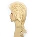 Sabosi Mullet Wig Light Blonde 80s Men Wig,Punk Rocker Hair Party Daily Halloween Costumes Long Wigs