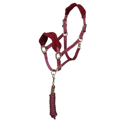 Shires Arma Fleece Padded Headcollar and Matching Lead Rope Set