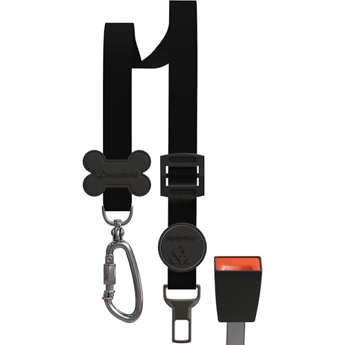 Cinto De Segurança Pet Universal Cachorro Gato Várias Estampas (BLACK)