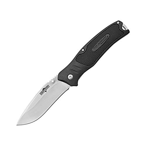 Camillus BlacTrax Cuchillo Plegable, Unisex-Adult, Negro