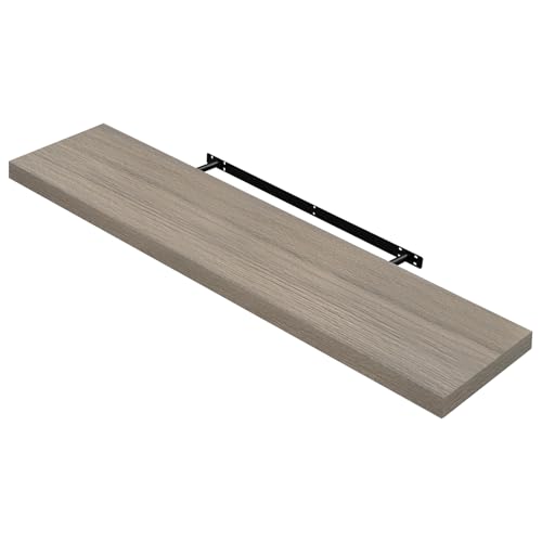 WOLTU Schweberegal Wandregal freischwebend Regal Wandboard...