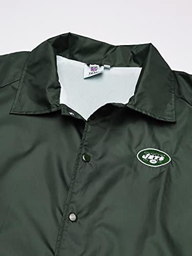 Image of Men's Royal Buffalo Bills Coaches Classic Raglan Full-Snap Windbreaker Jacket