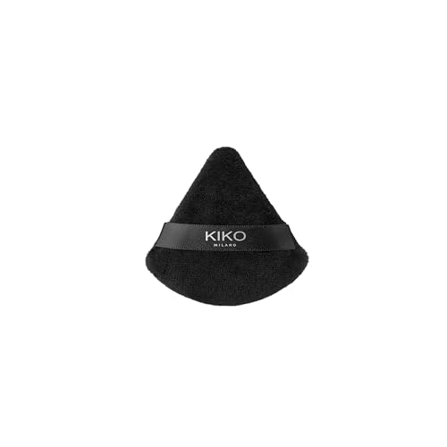 KIKO Milano Tap & Set Triangle Powder Puff, Houppette Triangulaire Pour Appliquer Les Poudres Pour Le Visage