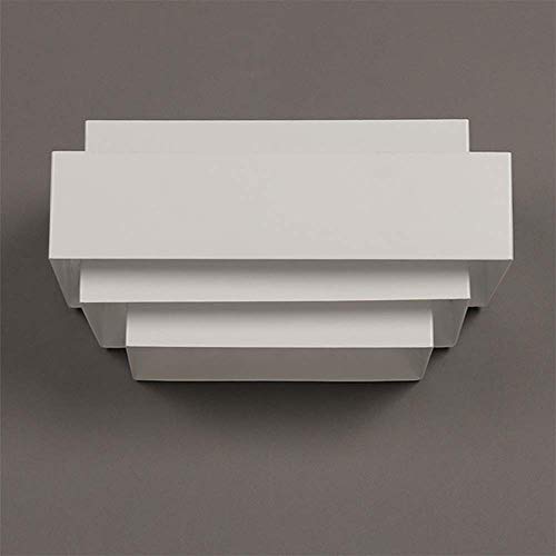 Applique murale blanche E27 métal moderne luminaire salon couloir loft