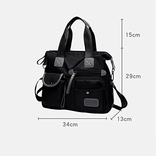 Sac messager grande capacité multipoche avec bretelle ajustable