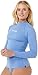 Rip Curl 2025 Womens Classic Surf UPF Long Sleeve Rash Vest 17MWRV - Blue Womens Size - XS