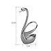 Zinc Alloy Fork Spoon Tableware Stand Holder Swan Shaped Fruit Food Fork Spoon Knife Base Holder Kitchen Tools