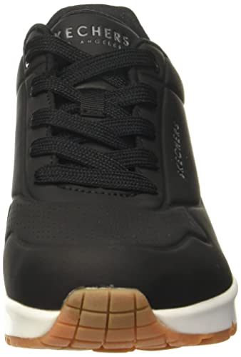 Image of Skechers Women's UNO-Stand ON AIR Black Sneaker (73690-BLK)