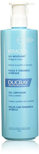 Anti Acné, Drugstore Ducray D-Keracnyl Gel Limpiador Anti-Acne, 400 ml