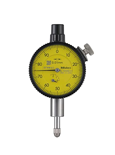 Indicateur à cadran Mitutoyo 1230AB-01 pour corriger les défauts d'alignement mécanique 0,01mm