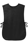 Joe's USA(tm) Easy Care Cobbler Aprons with Stain Release L/XL BLACK