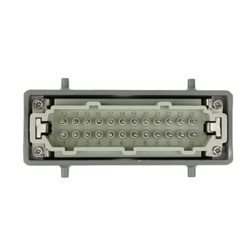Conector resistente HDC-HE-24 24 pines 500V 16A miniatura 5