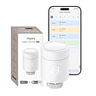 Aqara Smartes Heizkörperthermostat W600, Unterstützt Zigbee/Thread, Energiesparen, Sprachsteuerung, Zeitplan, Geofencing, Kompatibel mit Apple Homekit, Home Assistant, Alexa, Google