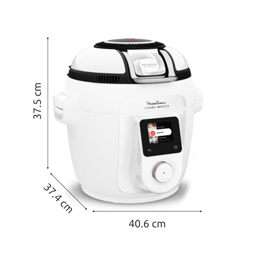 Multicuiseur Moulinex CE9821F0 Cookeo Infinity – 19 Programmes, Air Fryer - vue 4