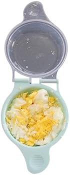 2-in-1 Microwave Egg Cooker - Omelet & Poacher, BPA-Free Non-Stick, Makes Eggs In 2 Minutes