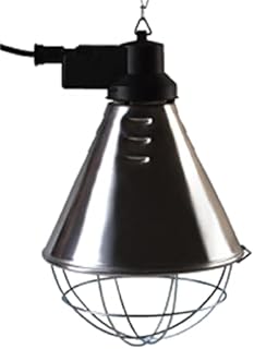 Infa-Red Heat Lamp Holder With 250 Watt Bulb For Poultry Kennels & Other Animals