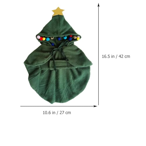 Disfraz para perro BESPORTBLE talla M verde miniatura 2