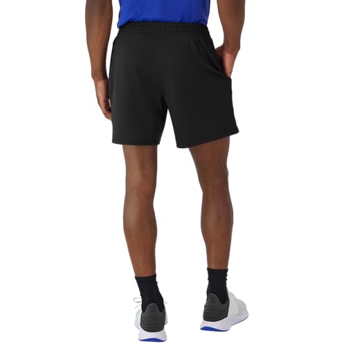 Hanes Men's Moves Performance, Athletic Moisture-Wicking Shorts with Pockets, 6”2
