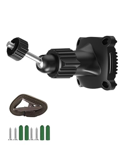 Support de caméra de chasse orientable à vis 1/4 pour arbre