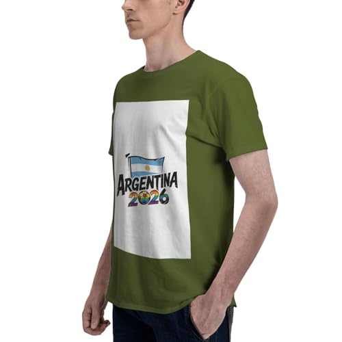 Maillot de football 2026 vert mousse graphique coupe XL